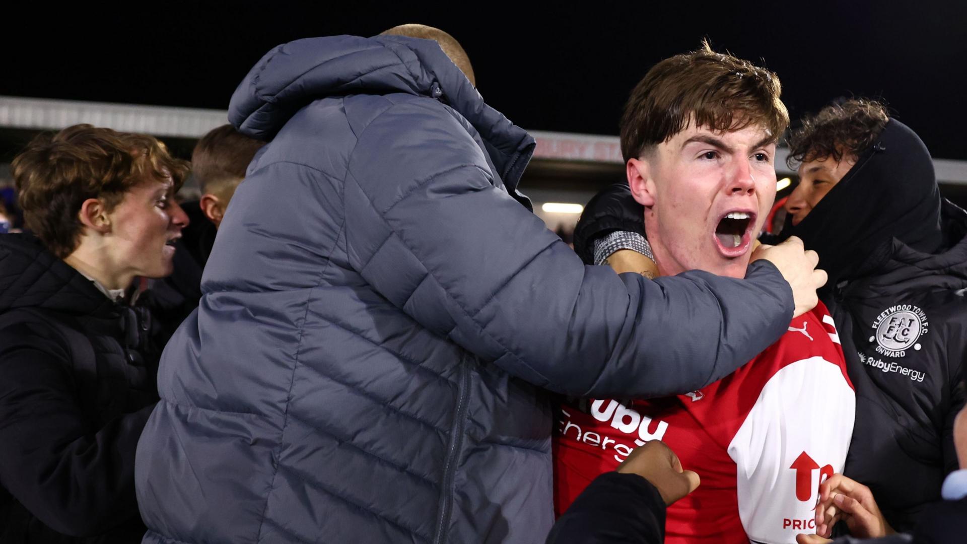 'Biggest night in club's history' as fearless Fleetwood stun Arsenal in EFL Cup